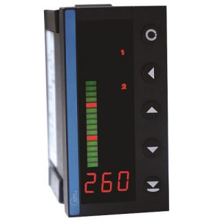 Bargraphe Vertical 4-20mA 0-10V PT100 Thermocouple Température - OMB412UNI - ADEL Instrumentation