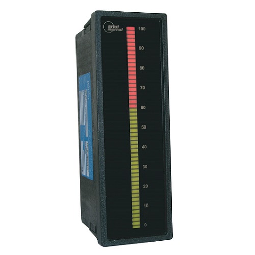 Bargraphe vertical horizontal 4-20mA 0-10V Température PT100 Thermocouple - OMB500 - ADEL Instrumentation