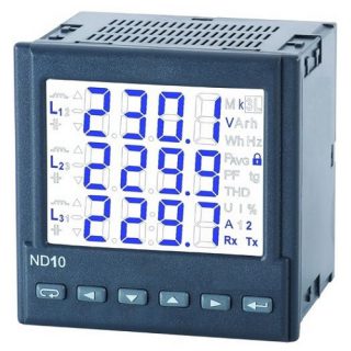 Indicateur Analyseur de Réseau Alternatif Triphasé ND10 - ADEL Instrumentation