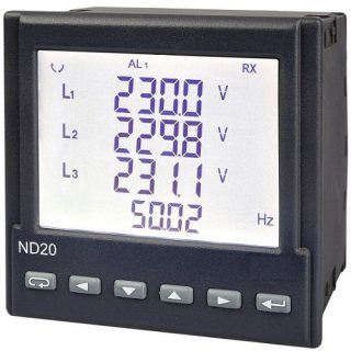 Indicateur Analyseur de Réseau Alternatif Triphasé ND20 - ADEL Instrumentation