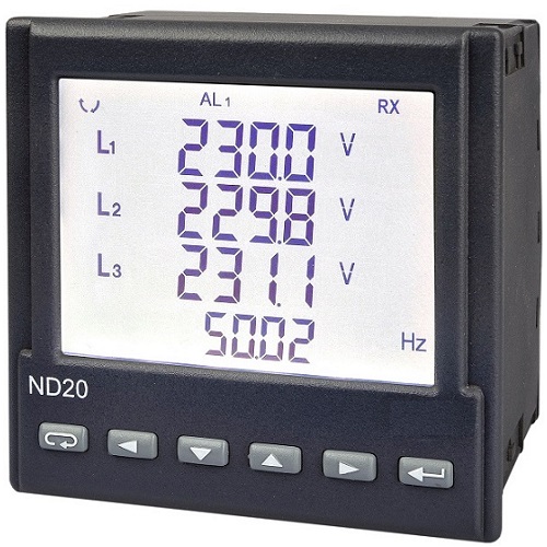 Indicateur Analyseur de Réseau Alternatif Triphasé : ND20 - ADEL  INSTRUMENTATION