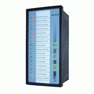 Panneaux signalisation alarmes et défauts techniques - AS-D16 - Adel Instrumentation