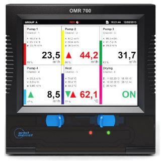 Enregistreur Graphique Universel Courant Continu OMR700 - ADEL Instrumentation