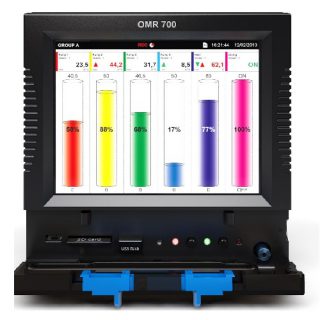 Enregistreur Sans Papier Process 4-20mA 0-10V OMR700 - ADEL Instrumentation