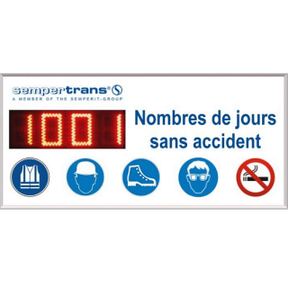 Jours Sans Accident et Record - ADEL Instrumentation