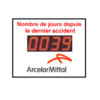 Nombre De Jours Sans Accident - ADEL Instrumentation