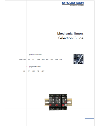 Guide de Sélection Minuteries - ADEL Instrumentation
