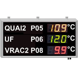 Indicateur Entrepot a Temperature Dirigee - ADEL Instrumentation